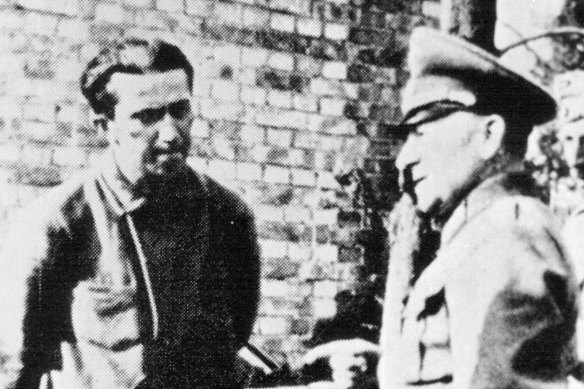 Stalin’s oldest son Jakob Stalin was a prisoner at Sachsenhausen from 1941 until his death in 1943. The camp was later run as a prison by the Soviets. 