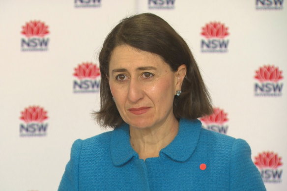 Gladys Berejiklian says the two women who died had no pre-existing conditions.