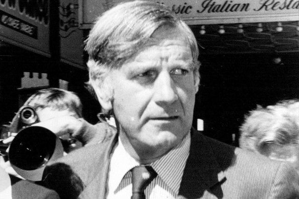 Former National Party politician Ian Sinclair, with whom Frost had a long-running affair.