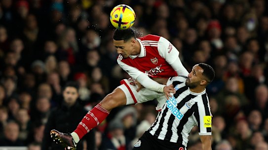 Arsenal’s William Saliba