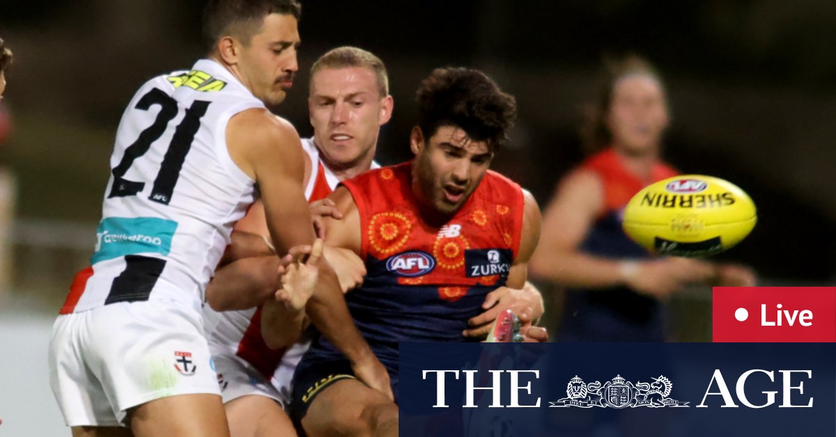 Afl 2020 Round 14 Live Updates Melbourne Demons Vs St Kilda Saints Traeger Park Alice Springs