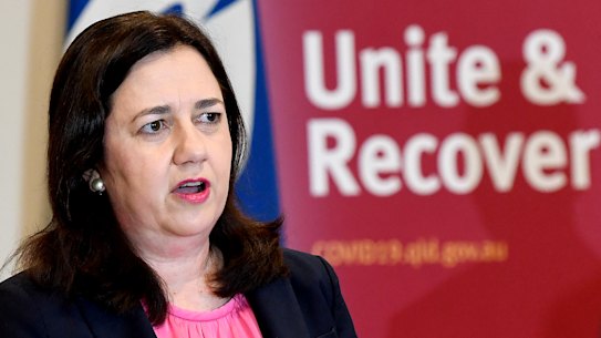 Queensland Premier Annastacia Palaszczuk is campaigning on tough border controls leading up to the state election.