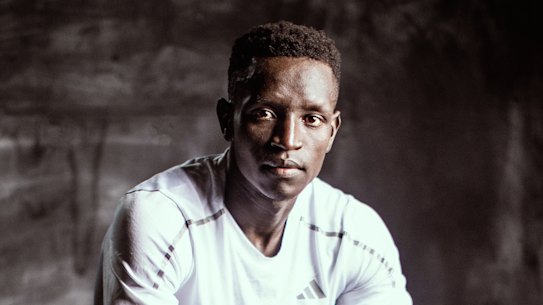 Australian 800m runner Peter Bol