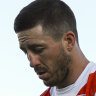 Ben Hunt’s contract at the Dragons has been terminated.