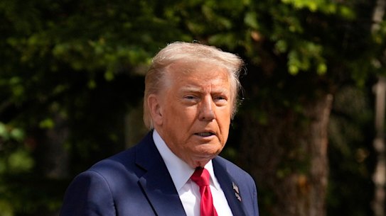 US President Donald Trump.