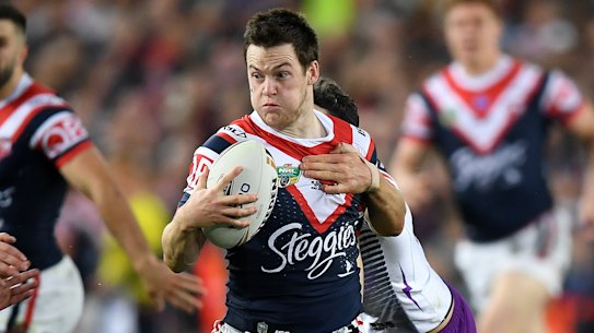 Luke Keary gets party started with Clive Churchill Medal
