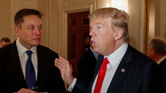 Learning from the master: Tesla CEO Elon Musk is tweeting almost as much as Donald Trump.