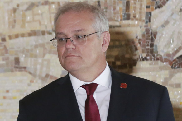 Throughout his time as prime minister, Scott Morrison said Australia should do more to support veterans.