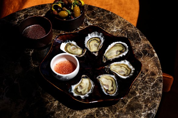 Oysters can be found across every level at Shell House.
