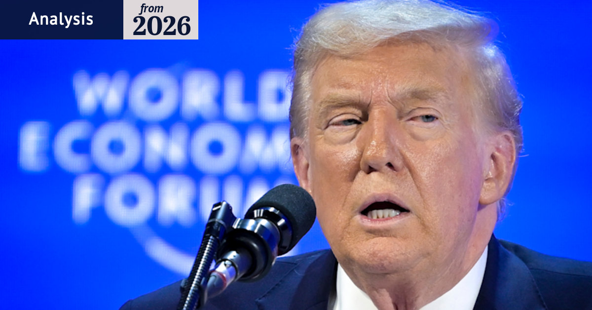 Donald Trump Davos speech: President mistakenly calls Greenland ...