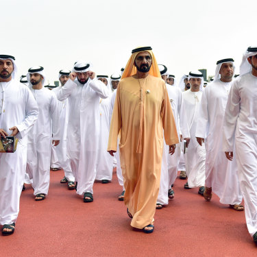 Sheikh Mohammed bin Rashid al-Maktoum, Latifa’s father and ruler of Dubai.