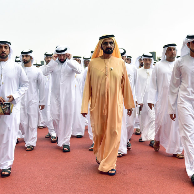 Sheikh Mohammed bin Rashid al-Maktoum, Latifa’s father and ruler of Dubai.