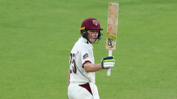 Bryce Street scored a century for Queensland.