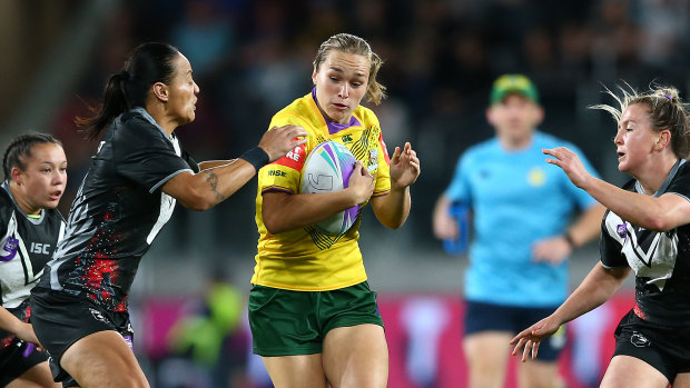 Kira Dibb appears set for a long stay in the Jillaroos No.6 jersey after starring on debut on Friday night.