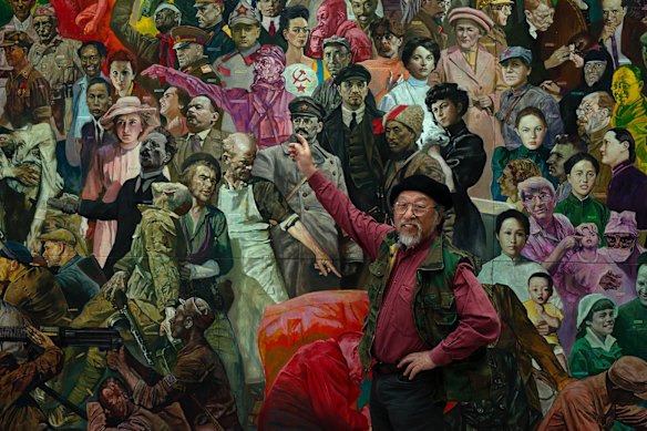Artist Jiawei Shen in Welcome To Babel.