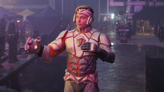 Billy Magnussen as Adam, the under-pressure leading man of the movie.