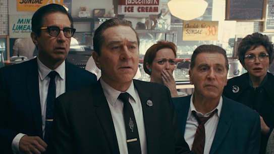 Martin Scorsese's The Irishman swept the Critics' Choice nominations pool. 