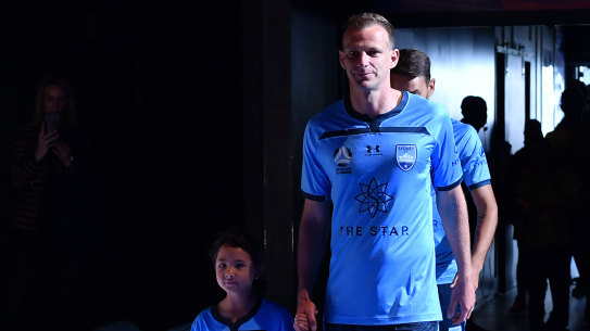 Unfazed: Alex Wilkinson isn't worried about the unpredictability of VIctory's attack. 
