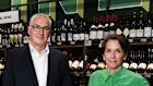 Endeavour Group chairman Ari Mervis with incoming CEO Jayne Hrdlicka this week.