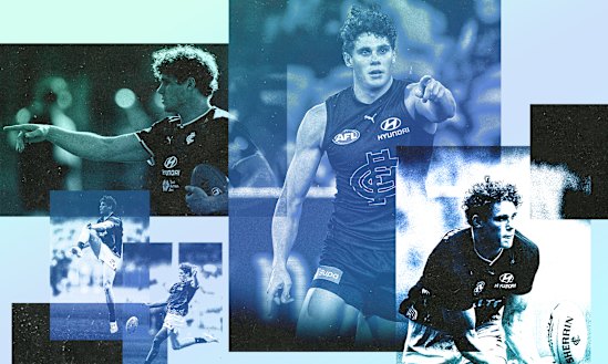 Carlton star Charlie Curnow.