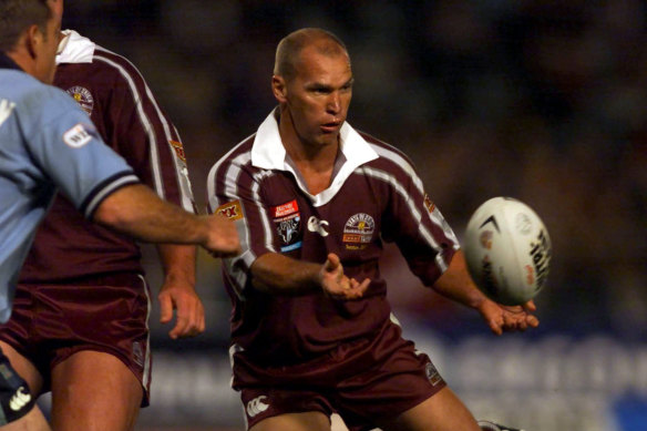 Allan Langer’s triumphant return for the Maroons in the third 2001 State of Origin match.