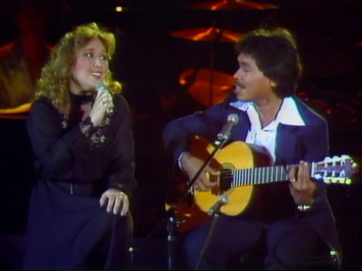 Dianne and Bram Manusama perform at carols by candlelight in 1981.