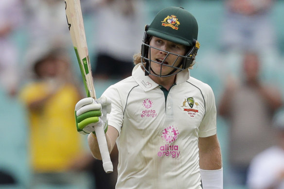 Will Pucovski playing for Australia three years ago.