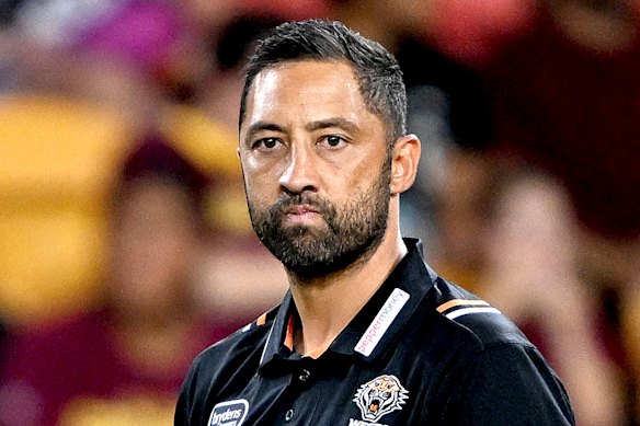 Wests Tigers’ coach-in-waiting Benji Marshall.