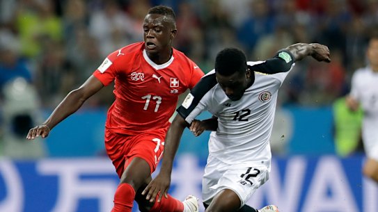Costa Rica push Switzerland to nervy draw