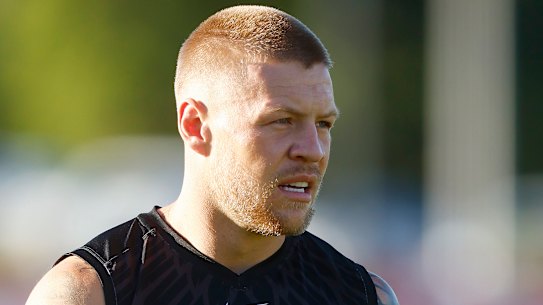 Collingwood’s Jordan De Goey.