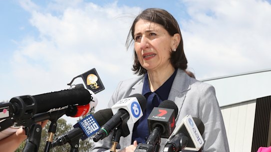 Ms Berejiklian rejected accusations she was failing to show leadership on the issue of pill testing.