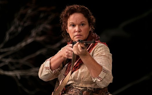 Leah Purcell in <i>The Drover’s Wife The Legend of Molly Johnson</i>, which has landed her nominations for writing, directing, acting and producing.
