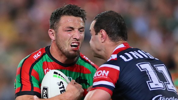 Sam Burgess is one who at least acknowledges the way he plays the game.