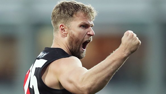 Jake Stringer kicked four as the Bombers prevailed over Hawthorn.