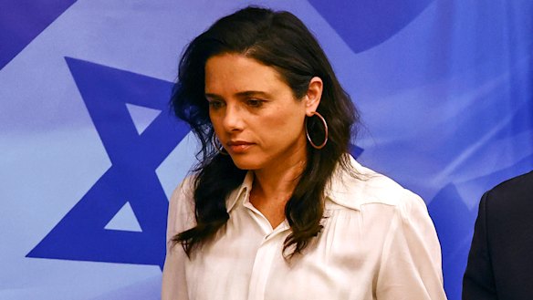 Former Israeli interior and justice minister Ayelet Shaked was denied a visa to travel to Australia.