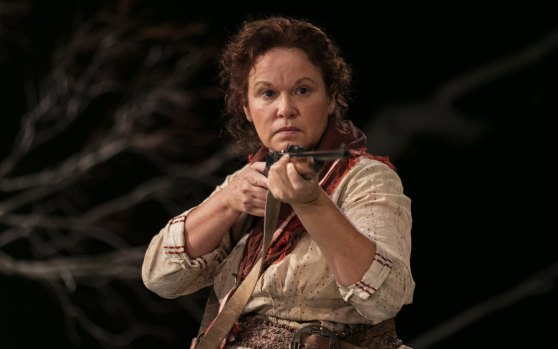 Leah Purcell in <i>The Drover’s Wife The Legend of Molly Johnson</i>, which has landed her nominations for writing, directing, acting and producing.