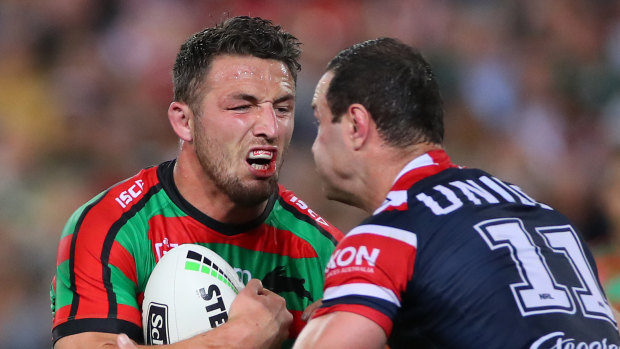 Sam Burgess is one who at least acknowledges the way he plays the game.