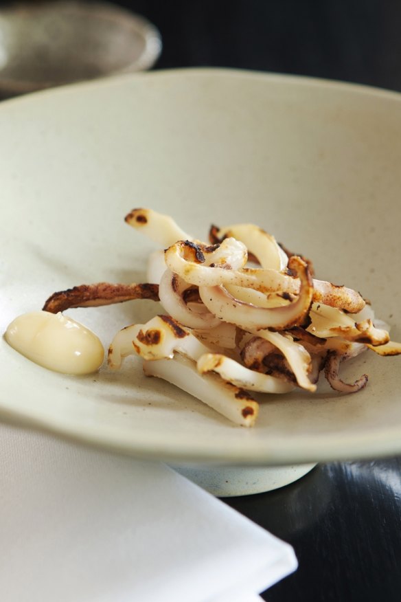 Ichiyaboshi (grilled soft-dried squid).