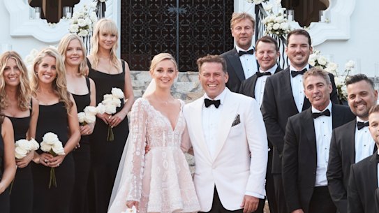 Love and collateral damage as Karl Stefanovic and Jasmine Yarbrough wed