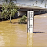 Floodwaters are rising near Carnarvon.