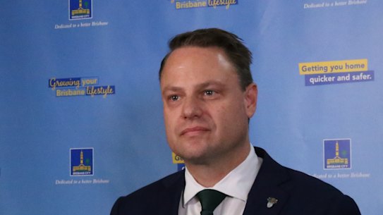 Lord mayor Adrian Schrinner.