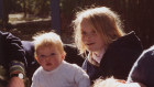 The author’s baby daughter and niece in 1997.