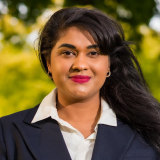 Sri Lankan born Cassandra Fernando, the new Labor member for Holt in Victoria.