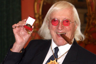 Savile pictured in 2008. 