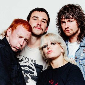 Amyl and the Sniffers, currently on tour overseas, won best live act at the 2021 Music Victoria awards.