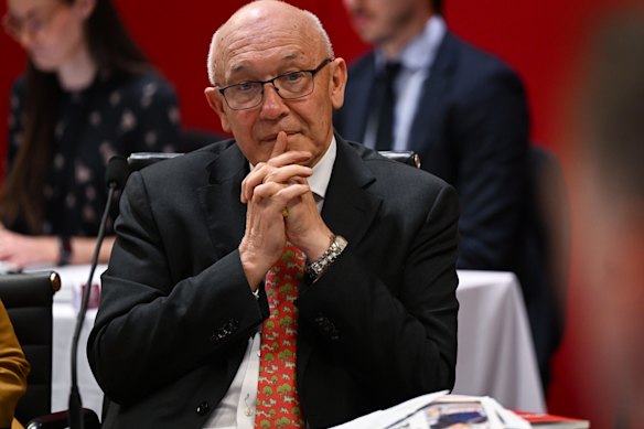 Upper house Liberal leader Damien Tudehope would not rule out working with Mark Latham.