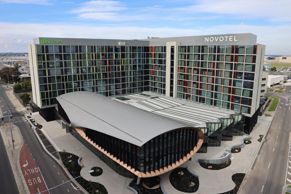 The new Novotel and ibis Styles Melbourne Airport is the airport’s first new hotel in 20 years.