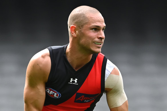 Bombers stalwart David Zaharakis. 