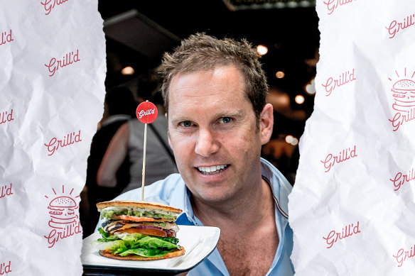 Grill'd owner Simon Crowe