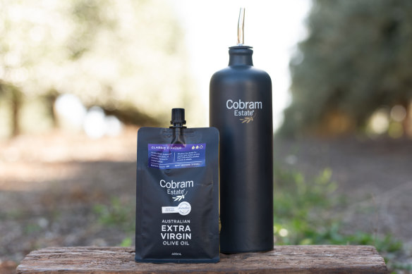 Change how you purchase and use olive oil with Cobram Estate Extra Virgin Olive Oil Pouches.  
